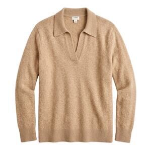 J. Crew Polo Sweater Extra Soft Yarn Size XL